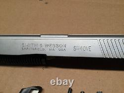 Smith & Wesson S&W SW40VE Parts Lot Upper Slide And Parts rebuild / repair