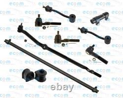 Steering Parts For 97-06 Jeep Wrangler Rubicon Center Link Tie Rods Ends Sleeves