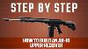 Step By Step Assembly For Ar 10 Upper Receiver Live Free Armory