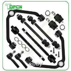 Suspension Kit 10pcs Front Tie Rod Ends Control Arms For Ford Ranger Mazda B3000