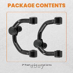 Suspension Kit Front Upper Control Arms 2-4 Lift For Toyota Tacoma 1995-2004
