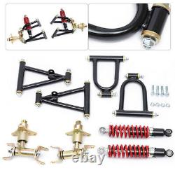 Suspension Swing Arm Upper/Lower Steering Kit For ATV Quad Buggy Go Kart Parts