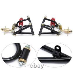 Suspension Swing Arm Upper/Lower Steering Kit For ATV Quad Buggy Go Kart Parts