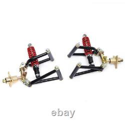 Suspension Swing Arm Upper/Lower Steering Kit For ATV Quad Buggy Go Kart Parts