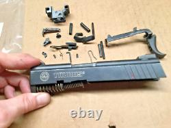 Taurus PT609 9mm. Parts Lot Upper Slide, barrel And Parts rebuild / repair