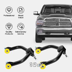 Tubular Front Upper Control Arms 2-4'' Lift for Dodge Ram 1500 2006-21 4WD 4X4