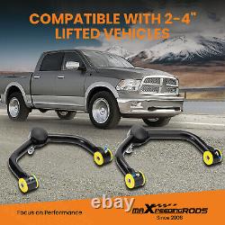 Tubular Upper Control Arm 2-4'' Lift Kit For Dodge Ram 1500 2006-2021 4WD 4X4