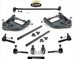 Two Upper Control Arms + Chassis Parts for 94-03 Dodge Ram Van B150 B1500 11pc