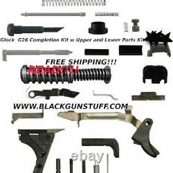 Upper And Lower Parts Kit Glock 26 Gen 1-3 Free Shipping! (read!)