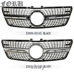 W164 front bumper grill For Benz ML Class ML350 ML550 2009-12 w164 grille cover