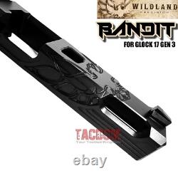 WILDLAND COMPLETE BANDIT FIREBIRD SLIDE For GLOCK 17 GEN 3 SERRATED BARREL SIGHT