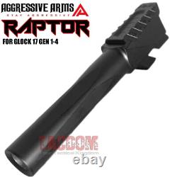 WILDLAND COMPLETE BANDIT FIREBIRD SLIDE For GLOCK 17 GEN 3 SERRATED BARREL SIGHT