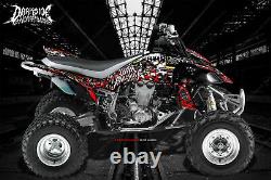 Yamaha 2004-2013 Yfz450 Graphics Wrap Decal Kit War Machine Fits Oem Parts