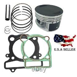 Yamaha Bruin 350 Cylinder Piston Ring Gasket Top End Kit Set 2004 2006 04 06