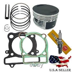 Yamaha Wolverine 350 Cylinder Head Piston Gasket Top End Kit Set 4x4 1995 2005