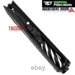 ZAFFIRI COMPLETE BLACK ZPS. 4 SLIDE For GLOCK 19 GEN 3 SPIRAL BARREL UPPER PARTS