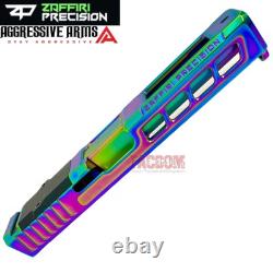 ZAFFIRI RAINBOW SPECTRUM ZPS. 3 RMR SLIDE For GLOCK 17 GEN 3 + FLUSH CUT BARREL