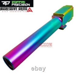 ZAFFIRI RAINBOW SPECTRUM ZPS. 3 RMR SLIDE For GLOCK 17 GEN 3 + FLUSH CUT BARREL