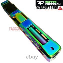 ZAFFIRI RAINBOW SPECTRUM ZPS. 3 RMR SLIDE For GLOCK 17 GEN 3 + FLUSH CUT BARREL