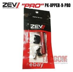 ZEV Technologies PRO Upper slide Parts Kit for Glock 9mm Gen 1 2 3 4 Red Channel
