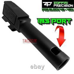 Zaffiri Ibs Black Complete Ported Slide Black Barrel + Upk + Sights Glock 43 43x