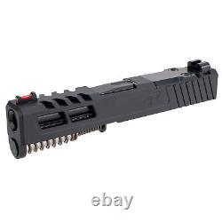 Zaffiri Precision ZPS. 2 RMSc cut Complete Slide With HD Fiber Sights Glock 43/43X